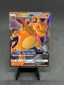 Pokemon Card TCG - Charizard GX SM211 Black Star Promo Sun & Moon Near Mint - Image 1