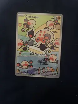 Clobbopus 207/191 NM -Illustration Rare Pokemon Card- Surging Sparks (6s) - Image 1