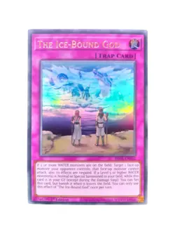 The Ice-Bound God - Ultra Rare YUGIOH Card Mint / Near Mint Condition - Image 1