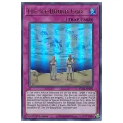 The Ice-Bound God - Ultra Rare YUGIOH Card Mint / Near Mint Condition - Image 1