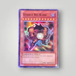 Darkly Big Rabbi Yu Gi Oh Card Holo Rare Copy Exodia Yugioh Fake - Image 1