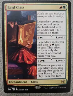 Bard Class Adventures in the Forgotten Realms Regular Rare Card - Image 1