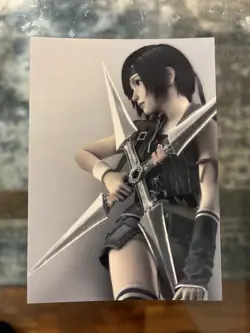 Yuffie Kisaragi Final Fantasy VII Art Museum Card TCG Japanese Game Square Enix - Image 1