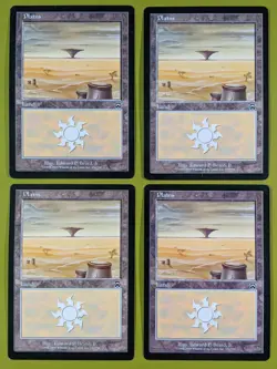Plains (334) x4 Mercadian Masques 4x Playset Magic the Gathering MTG - Image 1