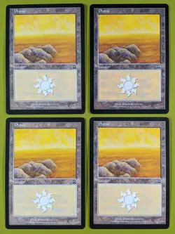 Plains (333) x4 Mercadian Masques 4x Playset Magic the Gathering MTG - Image 1