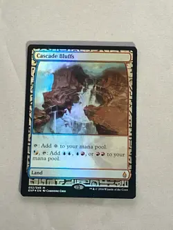 MTG FOIL Cascade Bluffs Zendikar Expeditions Magic the Gathering - Image 1
