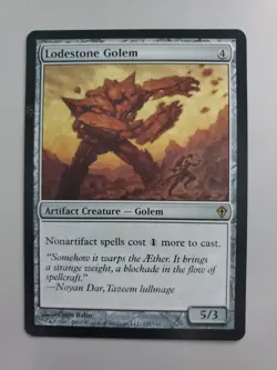MTG Lodestone Golem Worldwake Regular Rare - Image 1