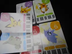 Pokemon Music Musical Note Card x9 Pikachu Tyranitar Dragonite Evolutions #3510 - Image 3