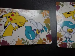 Pokemon Card Pronto Promo 2 SET Holo Pikachu Quaxly #5139 NM/EX - Image 2