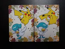 Pokemon Card Pronto Promo 2 SET Holo Pikachu Quaxly #5139 NM/EX - Image 1