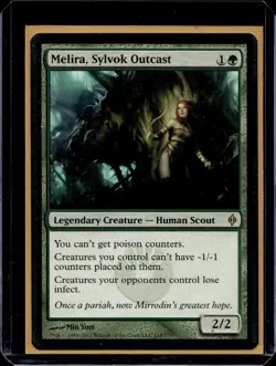 MTG Magic - Melira, Sylvok Outcast - New Phyrexia - Rare - NM - Image 1