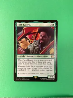 Sazh Katzroy #199 Final Fantasy NM MTG Magic The Gathering - Image 1