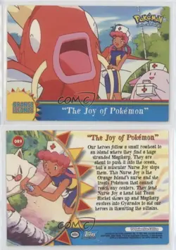 The Joy of Pokemon Topps TV Animation Edition Series 3 Orange Island #OR9 0b2 - Image 3