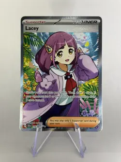 Lacey 166/142 SV Stellar Crown Ultra Rare Pokemon NM - Image 1