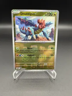 Druddigon 71/86 Pokeball White Flare Pokemon TCG NM/MINT - Image 1