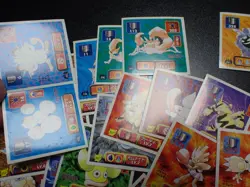 Pokemon Card Amada Sticker Non Holo x60 Poliwrath Rapidash Lapras etc #4610 - Image 3