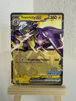 Near Mint Toxtricity ex 215 Promo Pokemon S&V Scarlet & Violet Promo Cards - Image 1
