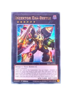 Inzektor Exa-Beetle - GRCR-EN048 - Rare - 1st Edition - Yugioh TCG - Image 1