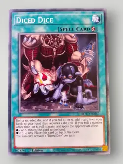 Yugioh - Diced Dice - ROTD-EN067 - Common - 1st Edition - Image 1