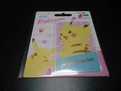 Pokemon Taiwan Metro Easy Card Gold Pikachu Very Cute Sealed - Image 1