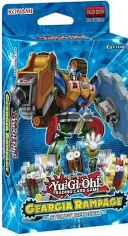 Yugioh Geargia Rampage Structure Deck New - Image 1