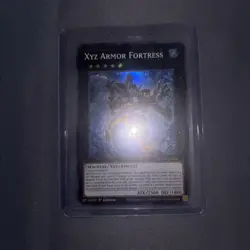 Yugioh! Xyz Armor Fortress - AGOV-EN040 - Super Rare - 1st Edition Near Mint, En - Image 1