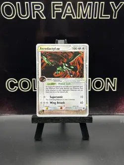 Aerodactyl ex 94/100 Sandstorm Holo MP Range Pokemon Card - Image 1