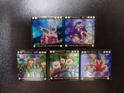 Pokemon GB Pocket Mini Card Prism Holo x5 Nidorino Goldeen etc #5343 - Image 1
