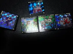 Pokemon GB Pocket Mini Card Prism Holo x5 Nidorino Goldeen etc #5343 - Image 3