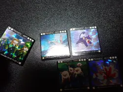 Pokemon GB Pocket Mini Card Prism Holo x5 Nidorino Goldeen etc #5343 - Image 4