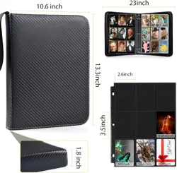 Ultimate Trading Card Binder with 630 Pockets - Durable & Portable Storage Case - Image 4