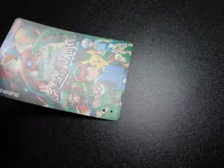 Pokemon Hankyu Train Card Surutto Kansai Promo Deoxys Ash Pikachu etc #5579 - Image 4