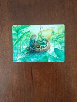 1 x Run Away Together (11/54) Art Card - Gold-Stamped Signature - Art Series - Image 1