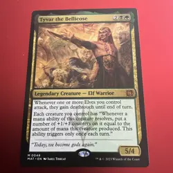 Tyvar the Bellicose MTG The Aftermath Mythic NM x1 - MOM Magic Card - Image 1
