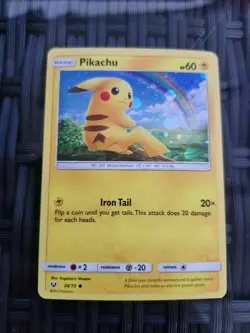 PIKACHU - 28/73 - ( COSMOS HOLO ) ( COSTCO EXCLUSIVES ) - PROMO - POKEMON CARD - Image 1