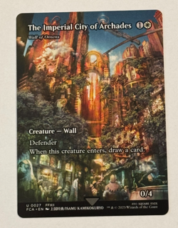 MTG Magic FCA FInal Fantasy Showcase Imperial City of Archades - Uncommon - Image 1