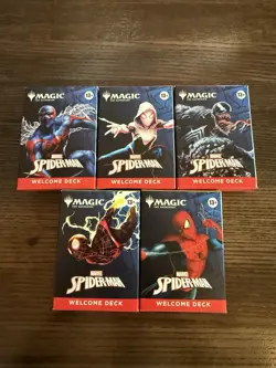MTG Spider-Man Welcome Packs FULL SET SDCC 2025 - Image 1