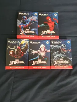 MTG Spider-Man Welcome Packs FULL SET SDCC 2025 - Image 1