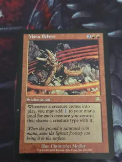 MTG Sticker CEDH Mana Echoes Torment Red Enchantment - Image 1