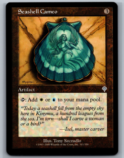 Magic The Gathering Invasion Seashell Cameo #311/350 MTG TCG CCG - Image 1