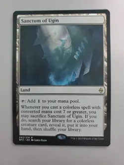 MTG Sanctum of Ugin Battle for Zendikar Regular Rare - Image 1
