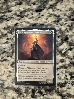 Cecil, Dark Knight - 0091 - Final Fantasy MTG Magic The Gathering - Image 2