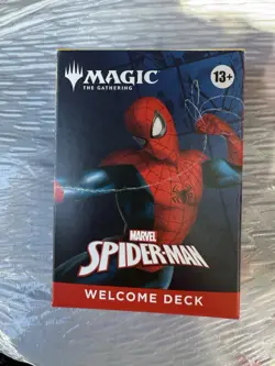 Magic The Gathering Spider-Man Welcome Deck SDCC 2025 Hasbro - White Deck MTG - Image 1