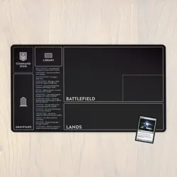 New Player, Magic The Gathering Playmat, MTG, TCG Large Mousepad, - Image 1