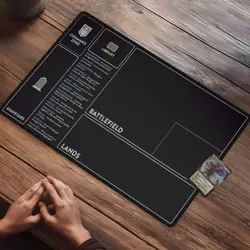 New Player, Magic The Gathering Playmat, MTG, TCG Large Mousepad, - Image 3