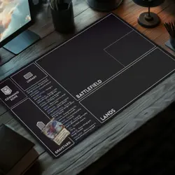 New Player, Magic The Gathering Playmat, MTG, TCG Large Mousepad, - Image 4