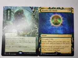 2x Weather the Storm -1 JP Foil-Etched, 1 Reg- STRIXHAVEN STX 121 58 mtg NM/M - Image 1
