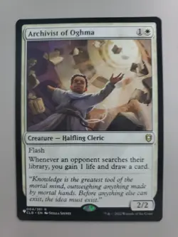 MTG Archivist of Oghma The List Reprints Regular Rare - Image 1