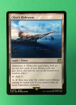 Clive's Hideaway #0275 MTG Final Fantasy Magic The Gathering - Image 1