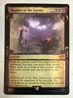 MTG / Shadow of the Enemy / LTR / #0558 / FOIL (Showcase Scrolls) Mythic / NM - Image 1